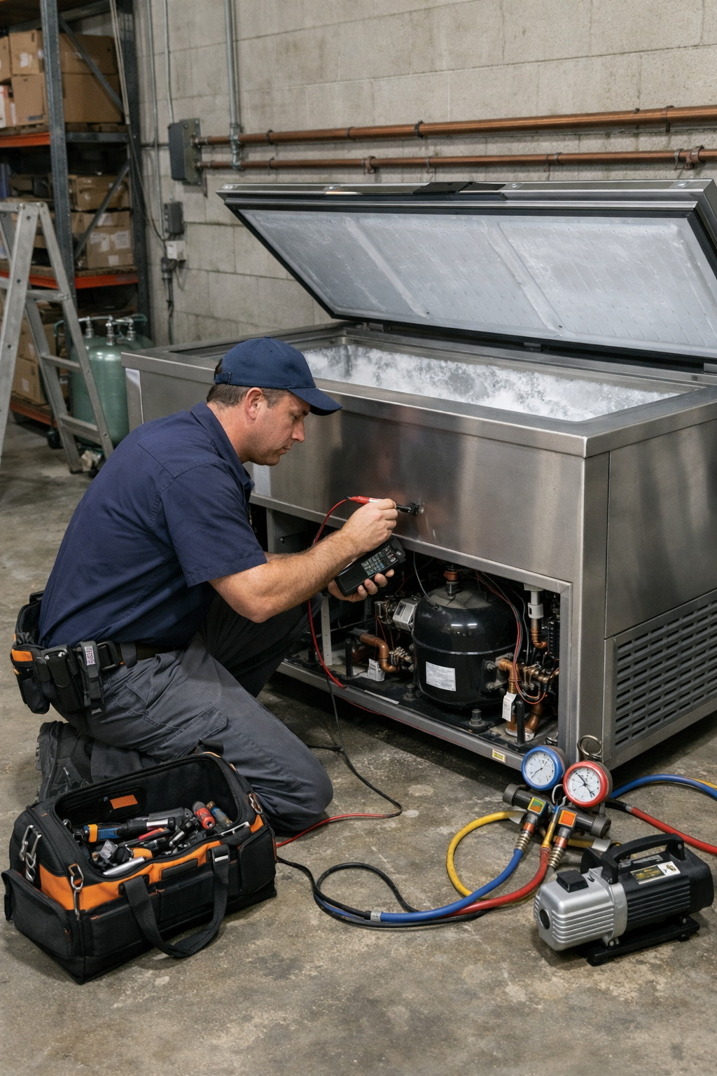 Commercial Deep Freezer Repair Service India
