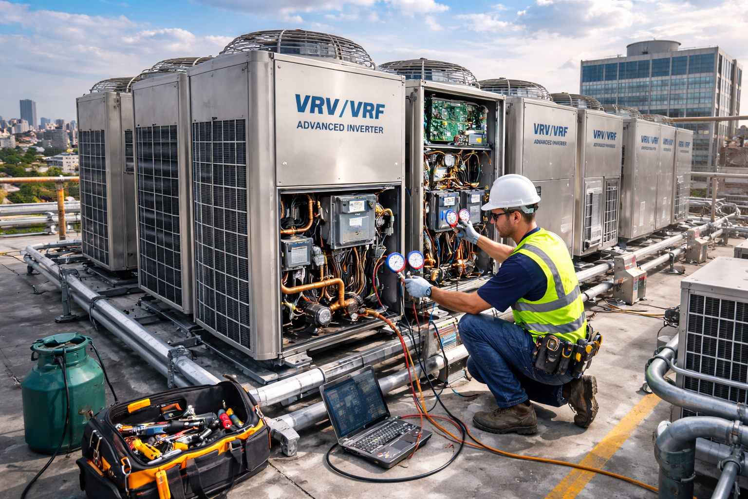 VRV VRF AC Repair Service India